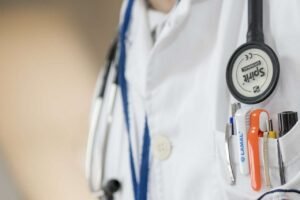 leading a healthy lifestyle - doctor checkup