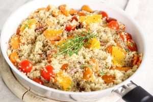 healthy foods for lunch - quinoa bowl